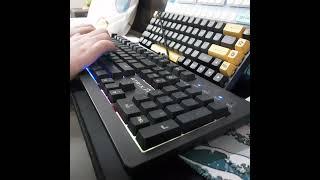 Lubed Membrane keyboard  modded