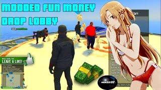 GTA5 ONLINE PS3 MODDED FUN MONEY DROP LOBBY