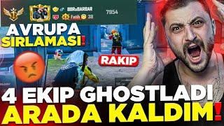 4 EKİP GHOSTLADI ARADA KALDIM  AVRUPA SIRA15 RANK