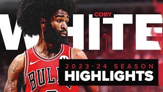 Coby had a breakout season   Coby White 2023-24 Highlights  Chicago Bulls