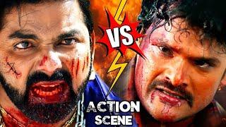 #scene  एक बार जरूर देखे - #Pawan Singh और #Khesari Lal जबरदस्त फाइट सीन  Bhojpuri Action Scene