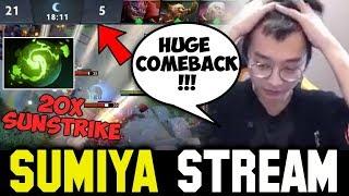 21-5 BIG Comeback with Refresher Cataclysm  Sumiya Invoker Stream Moment #445