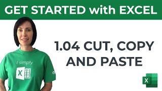 Excel for Beginners - Cut Copy and Paste like a Pro