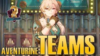 Best Teams for Aventurine in Honkai Star Rail