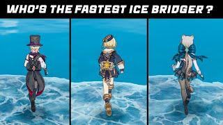 Whos the Fastest Ice Bridger??