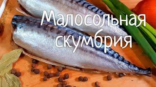 Малосольная скумбрия  Рецепт-бомба  Все Просто 