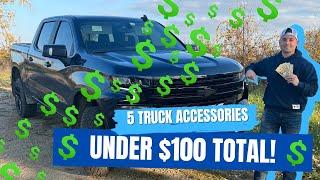 5 Truck Accessories Under $100 Total Chevy Silverado Trail Boss