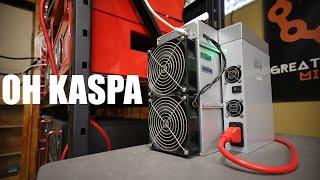 Kaspa MINING is gonna get difficult very soon.