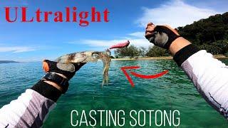 Eging Squid island  Musim Sotong  ULtralight Eging  North Craft SURF