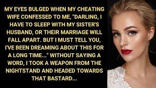 My Cheating Wife Confessed To Me Darling I Have To Sleep With My Sisters Husband...