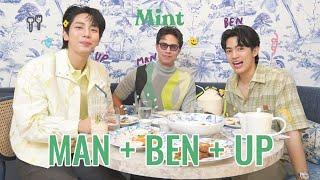 VLOG ชวน 3 หนุ่ม แมน-เบน-อัพ จากซีรีส์ ค่อยๆรัก ไปชิมอาหารไทยสไตล์โมเดิร์น  MINT HANG OUT