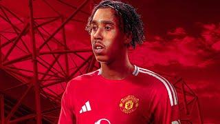 Leny Yoro  WELCOME TO MANCHESTER UNITED 2024 