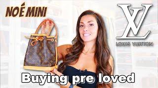 Pre loved unboxing - Mini Noé Louis Vuitton review and what fits inside