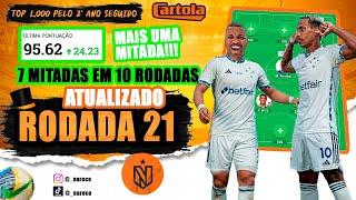 TOP5 DA LIGA DOS YOUTUBERS 2023 - MÉDIA +80pts POR RODADA EM 2 ANOS  TOP1.000 NACIONAL PELO 2º ANO