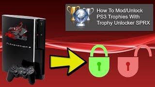 How To ModUnlock PS3 Trophies With Trophy Unlocker SPRX CFWHEN #PS3Jailbreak #PS3Modding