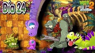 Plantas vs Zombies 2 China  Pantano del Jurásico  Día 24  v2.0.0  # 720