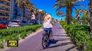 CANET EN ROUSSILLON FRANCE - SUMMER 2024 WALKING TOUR 4K