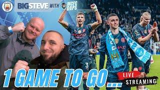 JUST 1 MORE GAME TO GO SPURS V MANCHESTER CITY MATCH REACTION WITH BIG STEVE AND DAPS