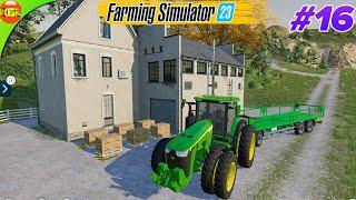 Making Very Expensive Clothes from Cotton and Wool  Farming Simulator 23 Amberstone #16