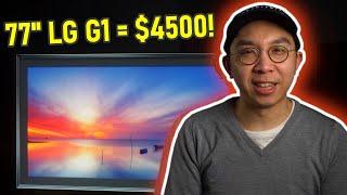 LG G1 C1 & A1 OLED Prices Announced Does G1 Compete vs Sony A90J or A80J?