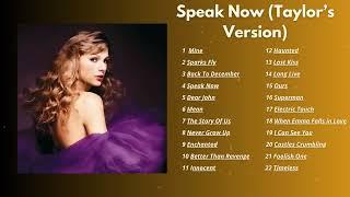 Taylor Swift - Speak now Taylors Version - Full Album