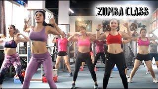 22 Mins Aerobic reduction of belly fat quickly l Aerobic dance workout full video l Zumba Class