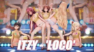 【艦これ】神風型でITZY - LOCO【4K】【MMD】【カメラ配布Camera DL】