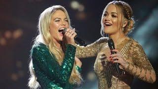 Rita Ora and Louisa Johnson sing And I am Telling  The X Factor UK 2015