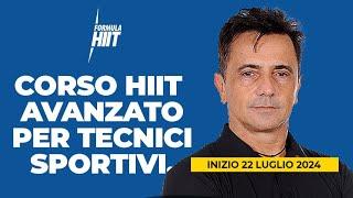 Formula HIIT - Inizio del corso