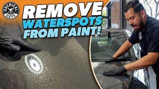 Waterspots on car paint wont come off? Try this - Chemical Guys