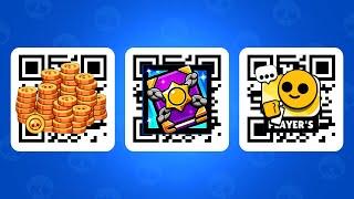 FREE REWARDS & GIFTS  BRAWL STARS QR CODE