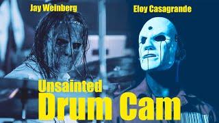 Jay Weinberg vs Eloy Casagrande - Unsainted - Drum cam comparison.