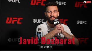 Javid Basharat UFC Vegas 60 full post-fight interview