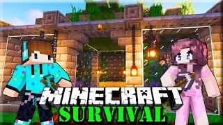 PROYEK HARI KE 200  SELAMAT DATANG DI JEMBATAN AQUARIUM  Minecraft Survival Bucin S2 #17