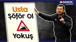 Yokuş İniş ve Çıkış Teknikleri - Actros Sürüş İncelikleri  Lojistik Eğitim #3