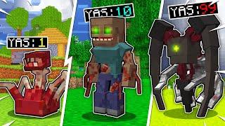 Minecraftta HER DAKİKA PARAZİTLERE DÖNÜŞÜYORUZ