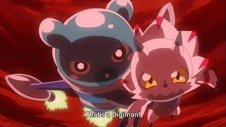 ESPIMON FIRST ANIMATED APPEARANCE  Digimon Ghost Game