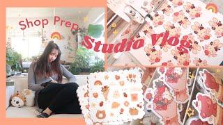 Studio Vlog28 Shop Prep Getting Ready for Valentines Shop Update + I Got A P.O. Box 