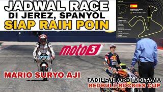 Jadwal Live MotoGP Moto2 Moto3 Jerez 2023  Berjuanglah Mario Suryo Aji dan Fadillah Arbi Aditama