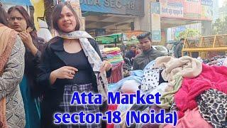 Noida Atta Market Sector-18  Itni sasti market hai mann karega sab kuch kharid lo