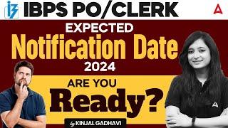 IBPS POClerk Notification 2024 Expected Date  IBPS POClerk Preparation  By Kinjal Gadhavi