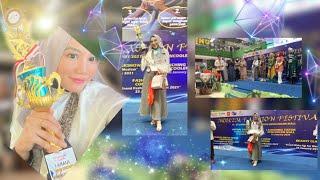 Cara catwalk fashion hijabdijamin menang MOSLEM FASHION FESTIVAL KOTA BENGKULU #vlognya-3