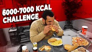 TEK ÖĞÜNDE 7000 KALORİ FAST FOOD CHALLENGE