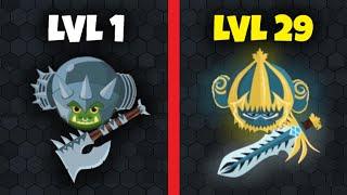 Evowars.io - Max Level 2929 All Evolutions Unlocked Elven Warrior Epic Gameplay +100000