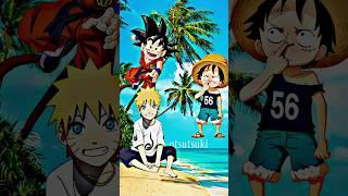 who is strongest? luffy vs goku and Naruto