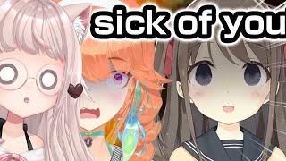 AI VTUBER VS HOLOLIVE Neuro said WHAT to Kiara??  VTuber Fuwa React to Neuro first Hololive collab