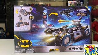 Ultimate Transforming Batmobile Spin Master 2 in 1 Batcave Playset Batman 85th Anniversary Amazon DC