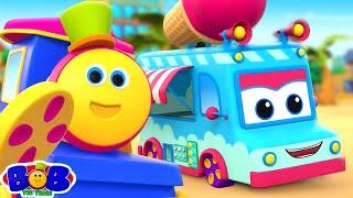 Wheels on the Ice Cream Truck + More Vehicle Rhymes & Songs for Kids