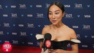 Greta Lee stars in the new film ‘TRON Ares’ featuring the return of franchise regular Jeff Bridges