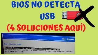 MI BIOS NO RECONOCE MI MEMORIA USB▶no puedo instalar windows 10 desde usbusb no aparece en bios2023